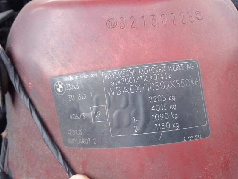 bmw 3 touring (e46) del año 2005