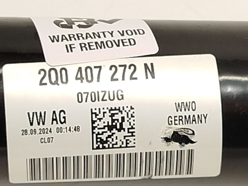 Recambio de transmision delantera derecha para seat ibiza v (kj1, kjg) 1.0 tsi referencia OEM IAM 2Q0407272N  