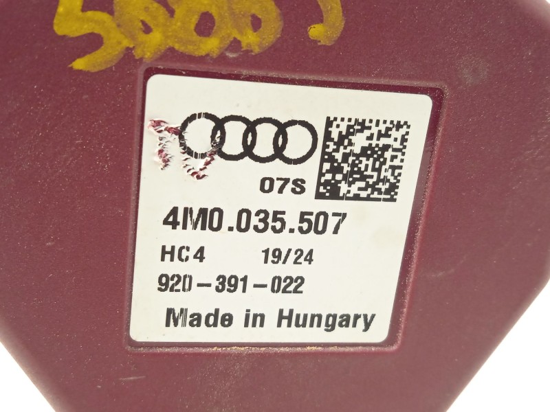 Recambio de antena para seat leon (kl1, klg) 1.0 tsi referencia OEM IAM 4M0035507  