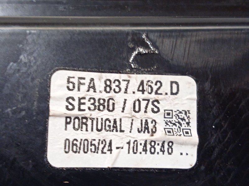 Recambio de elevalunas delantero derecho para seat leon (kl1, klg) 1.0 tsi referencia OEM IAM 5FA837462D 5Q0959802C 