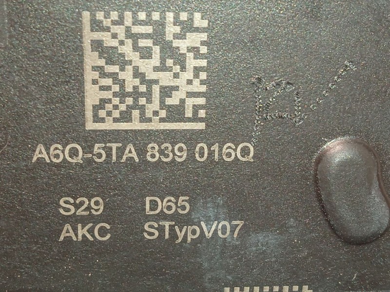 Recambio de cerradura puerta trasera derecha para seat leon (kl1, klg) 1.0 tsi referencia OEM IAM 5TA839016Q  