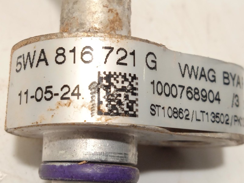 Recambio de tubos aire acondicionado para seat leon (kl1, klg) 1.0 tsi referencia OEM IAM 5WA816721G  