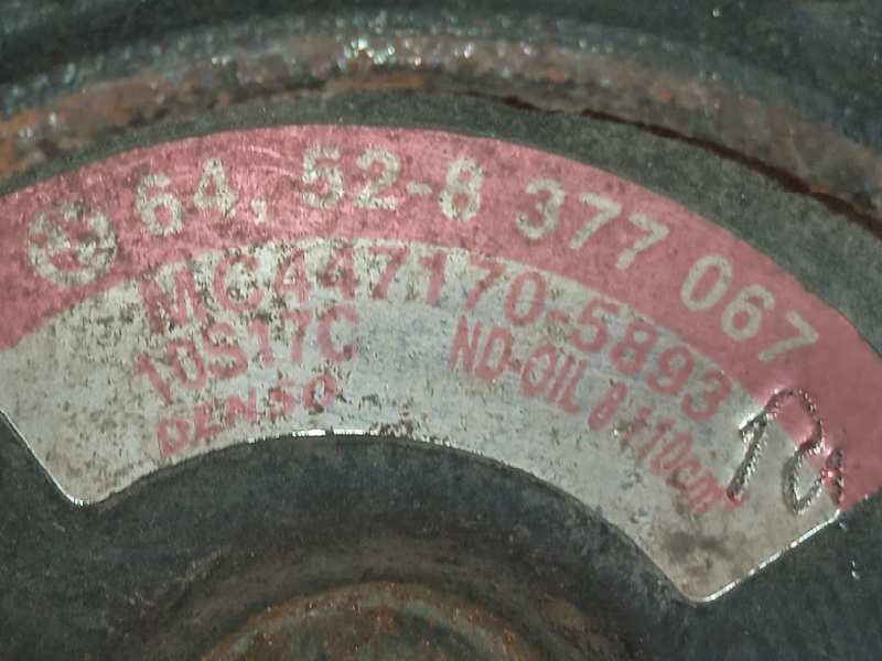 Recambio de compresor aire acondicionado para bmw x5 (e53) 3.0d referencia OEM IAM 64528377067  4471705893