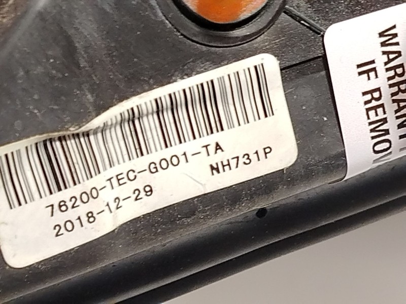 Recambio de retrovisor derecho para honda civic x hatchback (fc_, fk_) 1.0 vtec referencia OEM IAM 76200TECG001TA  