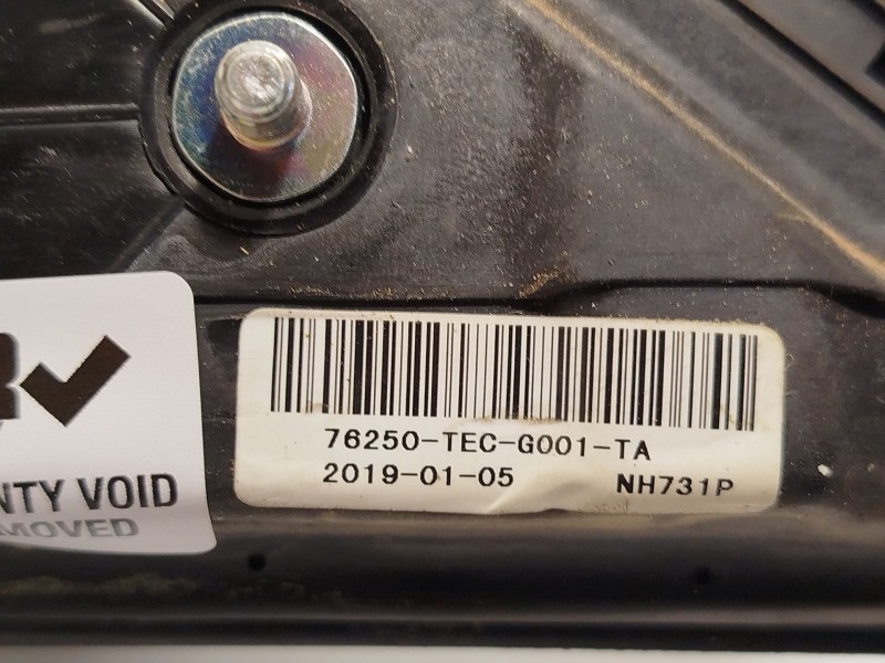 Recambio de retrovisor izquierdo para honda civic x hatchback (fc_, fk_) 1.0 vtec referencia OEM IAM 76250TECG001TA  