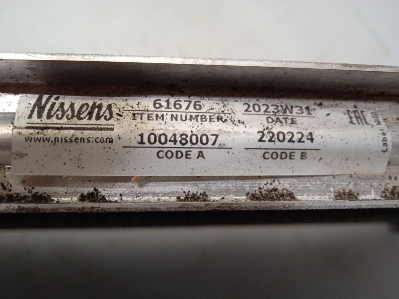 Recambio de radiador agua para chevrolet cruze (j300) 2.0 cdi referencia OEM IAM 13267666  