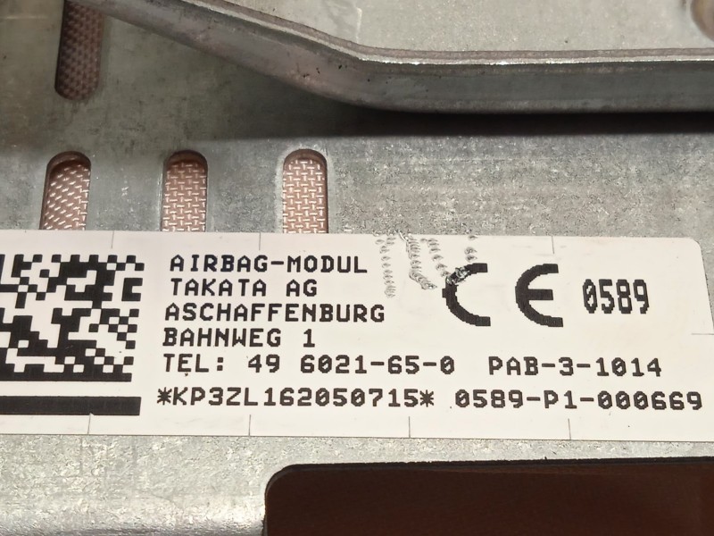 Recambio de airbag delantero derecho para nissan pulsar hatchback (c13) 1.5 dci referencia OEM IAM 985153ZL0A  