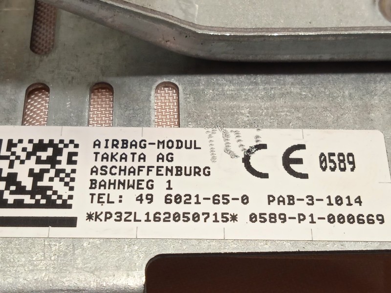 Recambio de airbag delantero derecho para nissan pulsar hatchback (c13) 1.5 dci referencia OEM IAM 985153ZL0A  