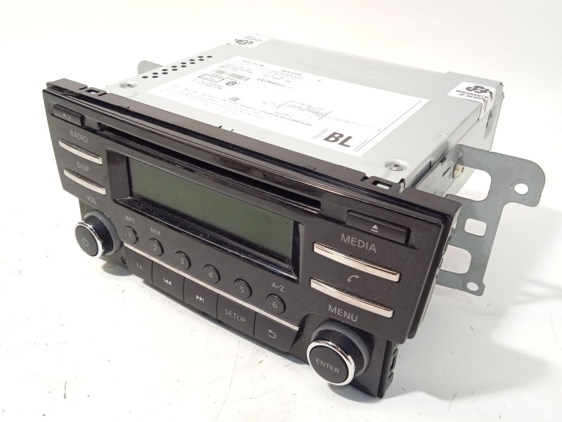 Recambio de sistema audio / radio cd para nissan pulsar hatchback (c13) 1.5 dci referencia OEM IAM 281853ZL1A  
