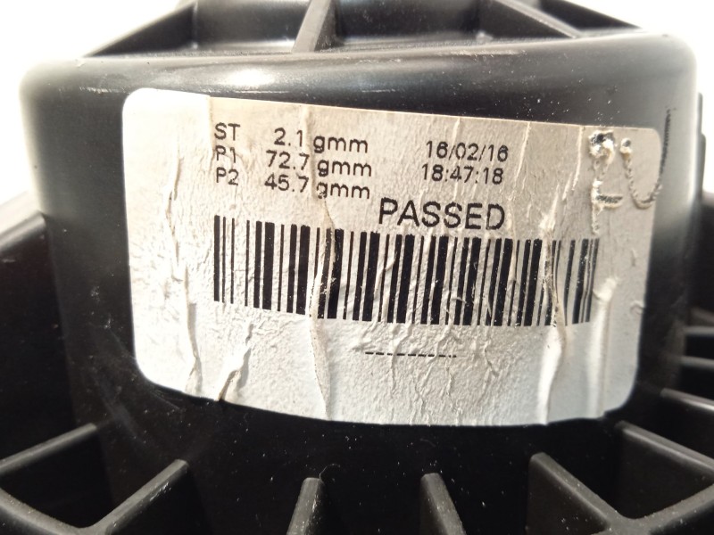 Recambio de motor calefaccion para nissan pulsar hatchback (c13) 1.5 dci referencia OEM IAM 272263ZL3C  