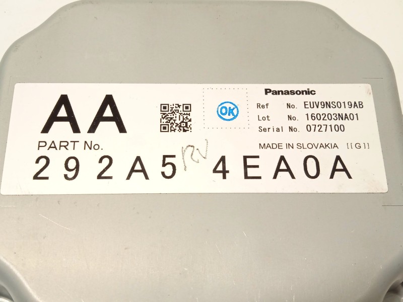 Recambio de modulo electronico para nissan pulsar hatchback (c13) 1.5 dci referencia OEM IAM 292A54EA0A  