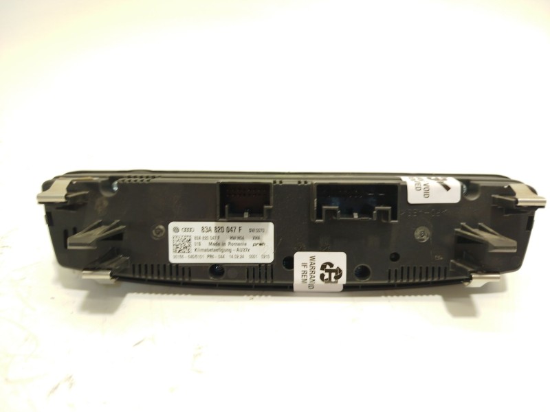 Recambio de mando climatizador para audi a1 sportback (gba) 30 tfsi referencia OEM IAM 83A820047F 83A820047FXHA 