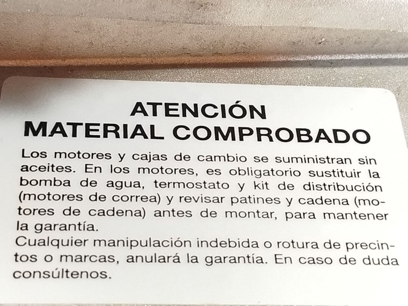 Recambio de motor completo para audi a1 sportback (gba) 30 tfsi referencia OEM IAM DLA DLAA 