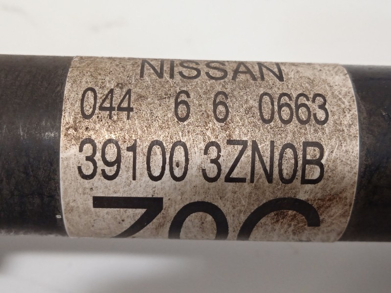 Recambio de transmision delantera derecha para nissan pulsar hatchback (c13) 1.5 dci referencia OEM IAM 391003ZN0B  