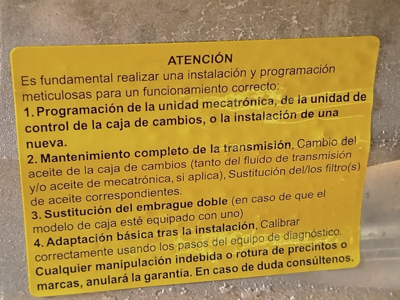 Recambio de caja cambios para audi a1 sportback (gba) 30 tfsi referencia OEM IAM URH 0CW300051G 