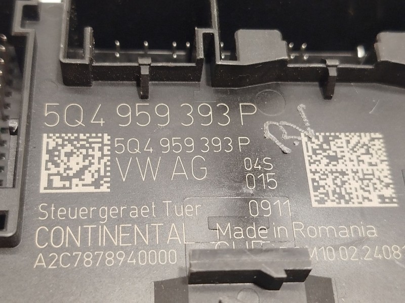 Recambio de centralita confort para audi a1 sportback (gba) 30 tfsi referencia OEM IAM 5Q4959393P  A2C7878940000