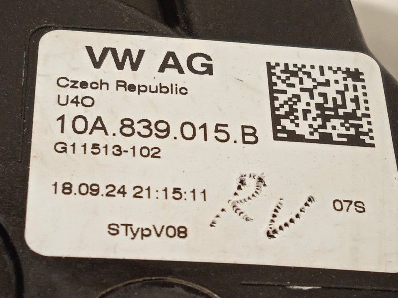 Recambio de cerradura puerta trasera izquierda para seat ibiza v (kj1, kjg) 1.0 tsi referencia OEM IAM 10A839015B  