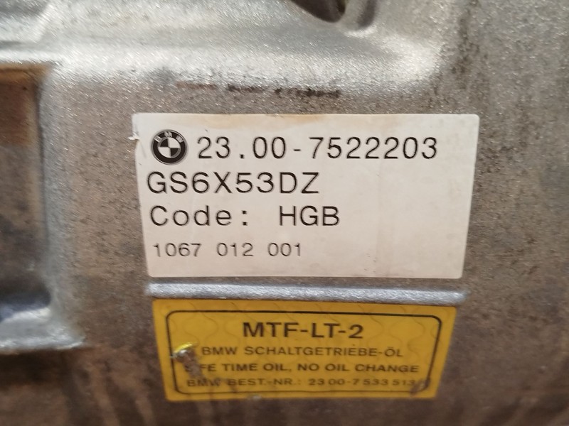 Recambio de caja cambios para bmw 3 touring (e46) 330 xd referencia OEM IAM 23007531347  