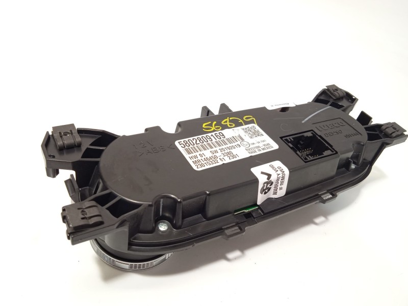 Recambio de mando climatizador para iveco daily vi furgoneta 35s16, 35c16, 70c16 referencia OEM IAM 5802809169 580280916900 