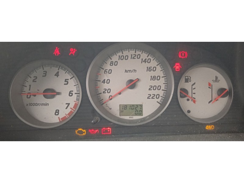 Recambio de cuadro instrumentos para nissan x-trail i (t30) 2.5 4x4 referencia OEM IAM 248209H011  