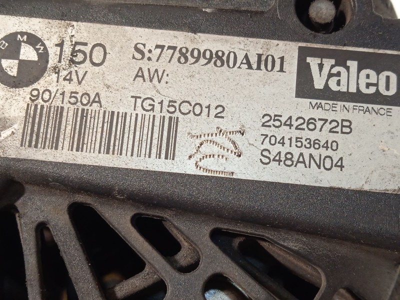 Recambio de alternador para bmw 3 touring (e46) 330 xd referencia OEM IAM 7789980 12317789980 TG15C012