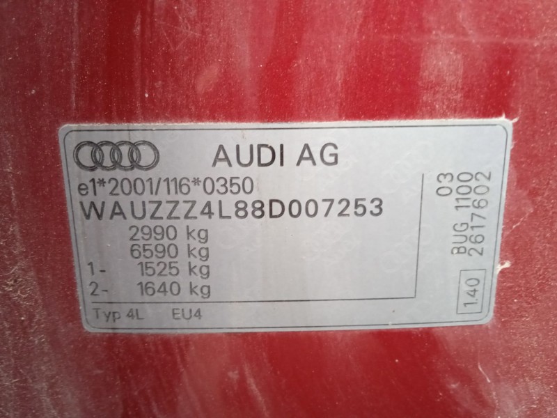 audi q7 (4lb) del año 2007