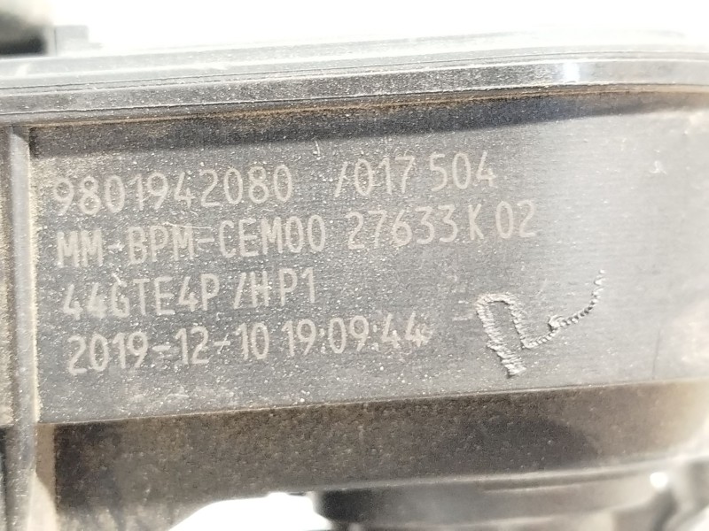 Recambio de caja mariposa para opel grandland / grandland x (a18, p1uo) 1.2 (75) referencia OEM IAM 9801942080  