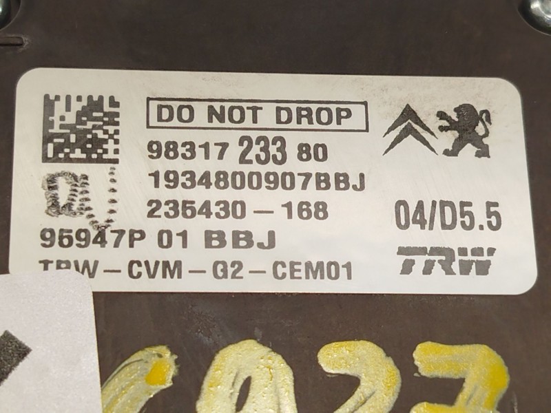 Recambio de modulo electronico para opel grandland / grandland x (a18, p1uo) 1.2 (75) referencia OEM IAM 9831723380  