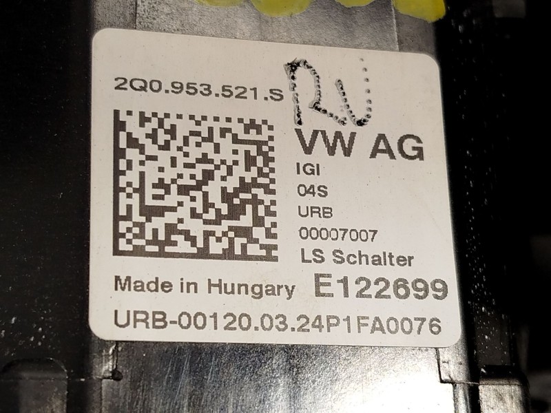 Recambio de mando intermitentes para seat arona (kj7, kjp) 1.0 tsi referencia OEM IAM 2Q0953521S  