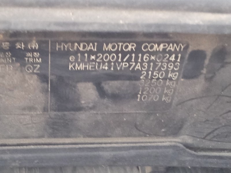 hyundai sonata v (nf) del año 2006