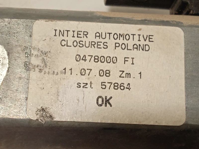 Recambio de elevalunas delantero derecho para fiat doblo monospace (119_, 223_) 1.9 jtd referencia OEM IAM 51830869  