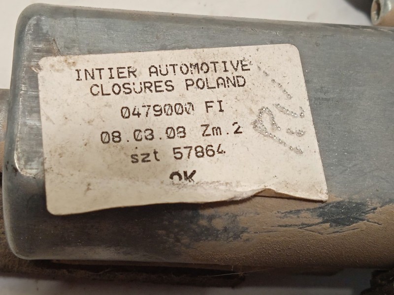 Recambio de elevalunas delantero izquierdo para fiat doblo monospace (119_, 223_) 1.9 jtd referencia OEM IAM 51830370  