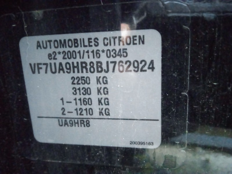 citroën c4 grand picasso i (ua_) del año 2011