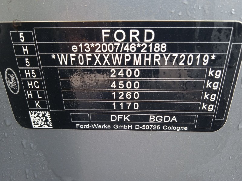 ford kuga iii (dfk) del año 2019