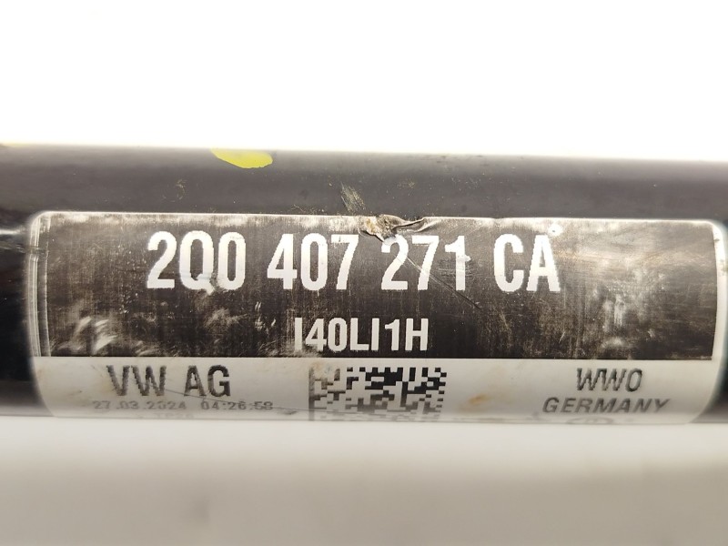 Recambio de transmision delantera izquierda para seat arona (kj7, kjp) 1.0 tsi referencia OEM IAM 2Q0407271CA  