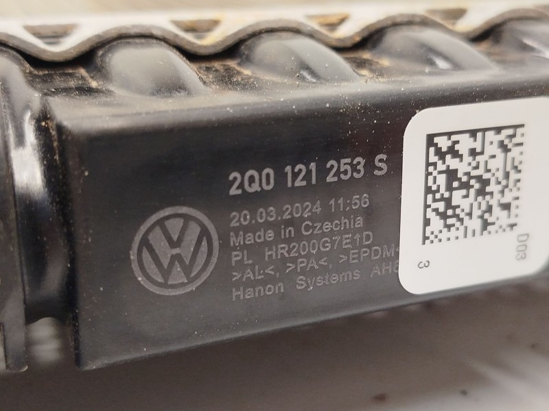 Recambio de radiador agua para seat arona (kj7, kjp) 1.0 tsi referencia OEM IAM 2Q0121253S  