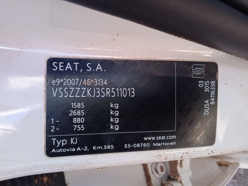 seat ibiza v (kj1, kjg) del año 2024