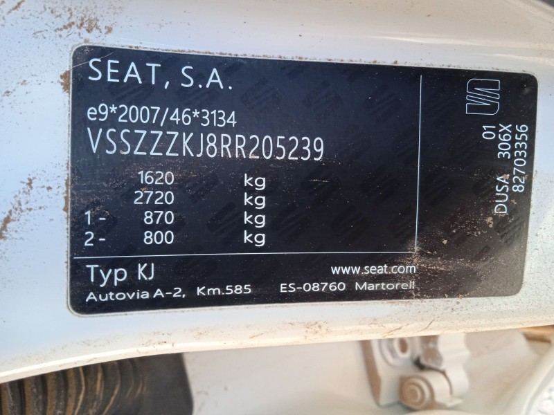 seat arona (kj7, kjp) del año 2024