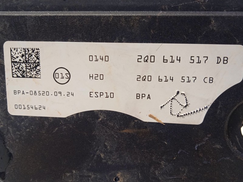 Recambio de abs para seat ibiza v (kj1, kjg) 1.0 tsi referencia OEM IAM 2Q0614517DB 0265957271 0265311003