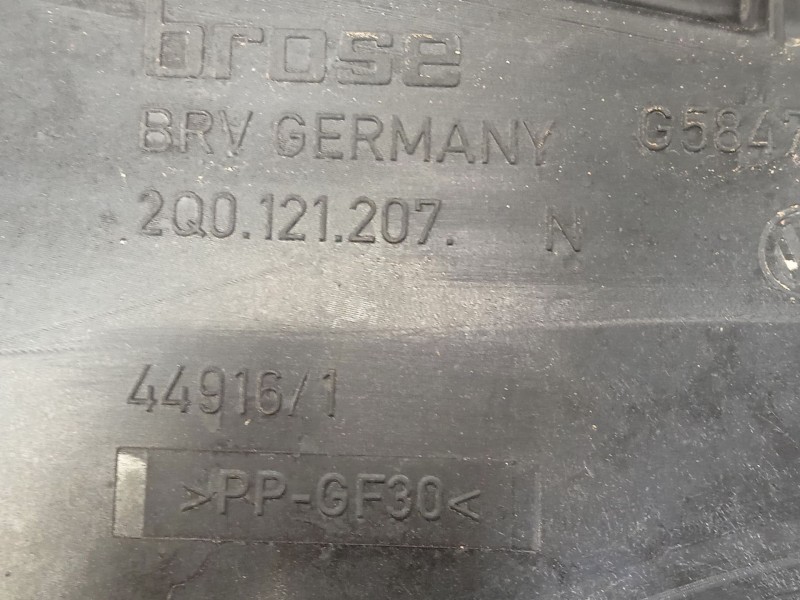 Recambio de electroventilador para seat ibiza v (kj1, kjg) 1.0 tsi referencia OEM IAM 2Q0121207N 2Q0121203P 