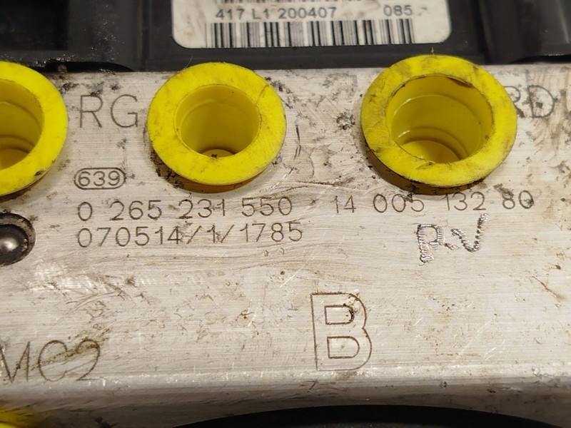 Recambio de abs para peugeot expert tepee (vf3x_) 2.0 hdi 120 referencia OEM IAM 1400513280 1401082980 0265231550