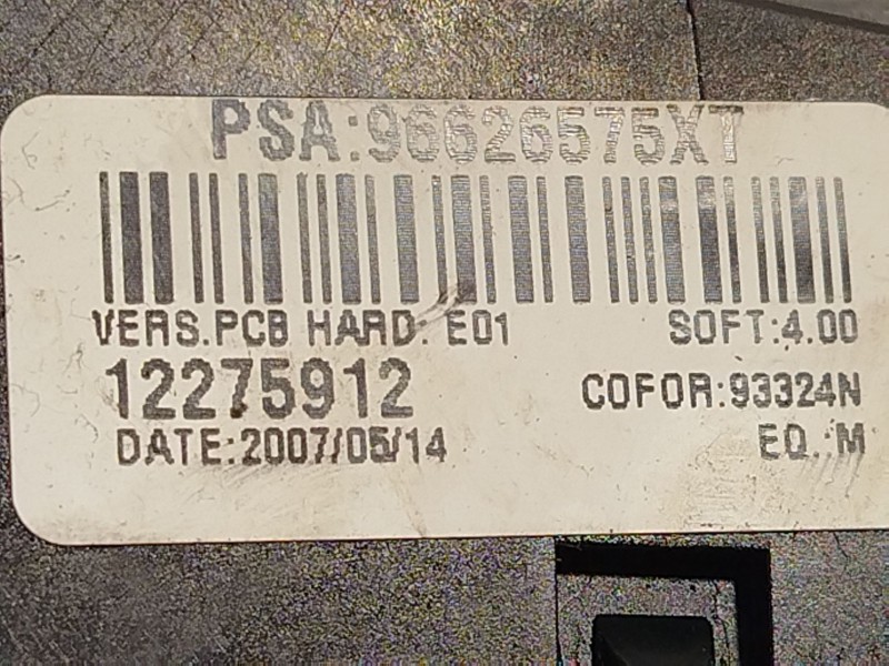 Recambio de mando intermitentes para peugeot expert tepee (vf3x_) 2.0 hdi 120 referencia OEM IAM 96626575XT  