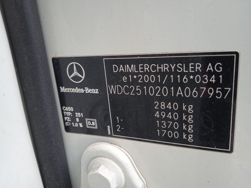 mercedes-benz clase r (w251, v251) del año 2012