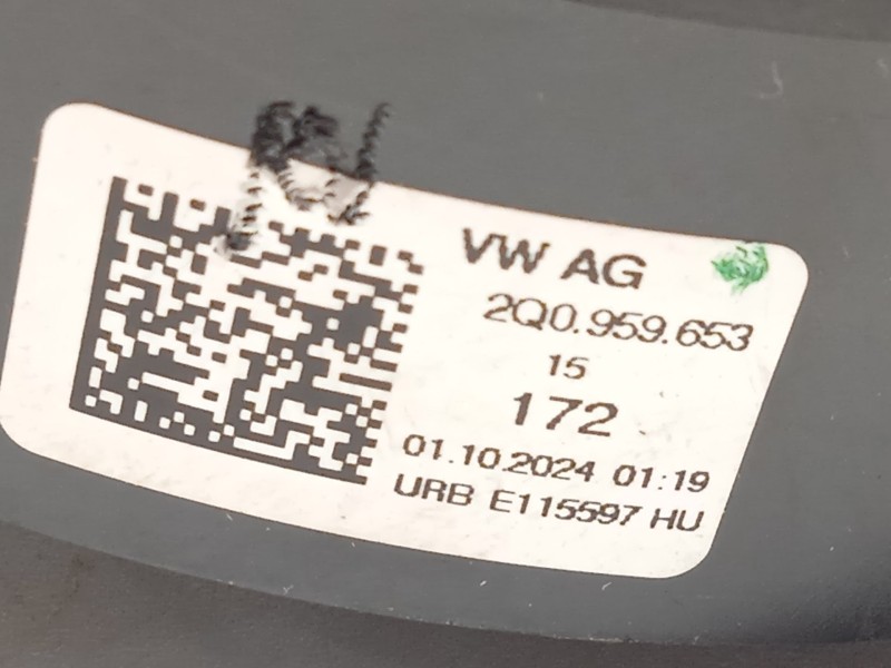 Recambio de anillo airbag para skoda kamiq (nw4) 1.5 tsi referencia OEM IAM 2Q0959653  