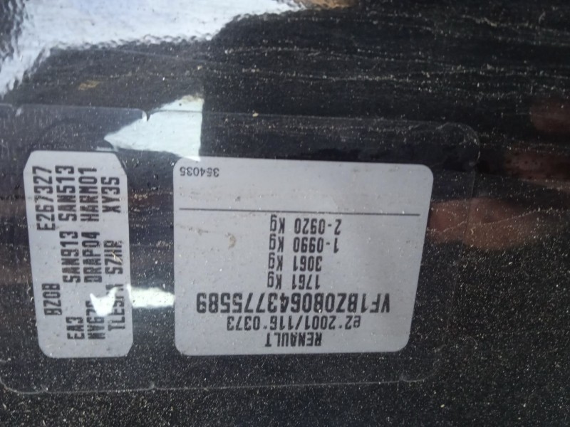 renault megane iii hatchback (bz0/1_, b3_) del año 2010