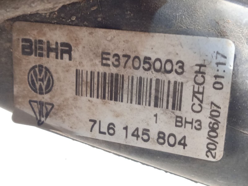 Recambio de intercooler para audi q7 (4lb) 3.0 tdi quattro referencia OEM IAM 7L6145804  