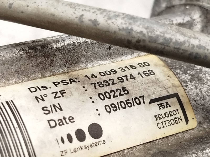 Recambio de cremallera direccion para peugeot expert tepee (vf3x_) 2.0 hdi 120 referencia OEM IAM 1400931580 4001S0 4000TH