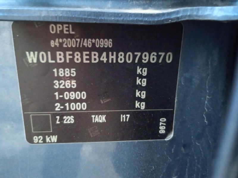 opel astra k sports tourer (b16) del año 2017