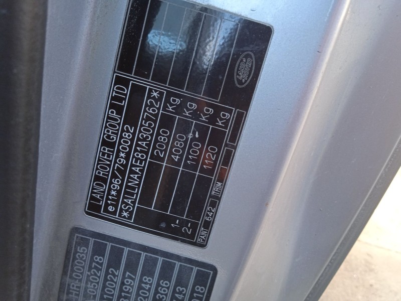 land rover freelander i (l314) del año 2001