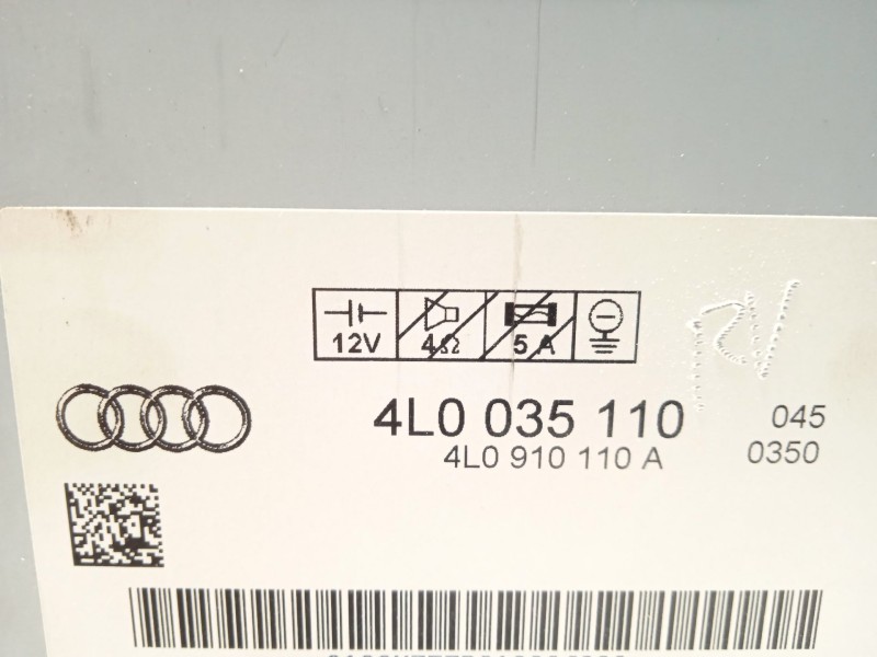 Recambio de sistema dvd para audi q7 (4lb) 3.0 tdi quattro referencia OEM IAM 4L0035110 4L0910110A 4L0057110AX